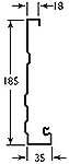 LYSAGHT NOVALINE® Fascia Board Dimensions