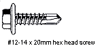 LYSAGHT SUPRAFRAME&reg; - HF Fasteners 4