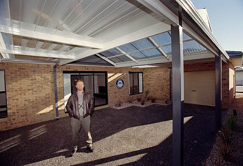 Alfresco Lifestyle Extensions managing director Stephen Henderson