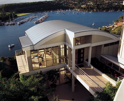 Roofing made from COLORBOND® steel in Shale Grey™