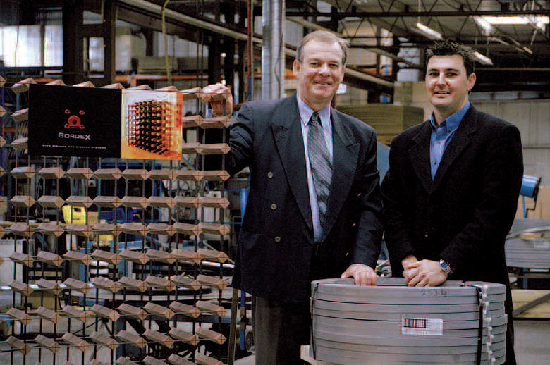 Bordex Wine Racks showcase ZINCSEAL® steel