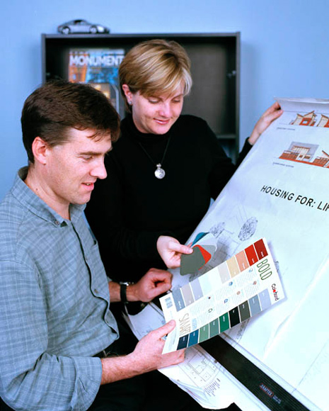 NSW architects Deena Ridenour and Michael Grave, of Ridenour Grave