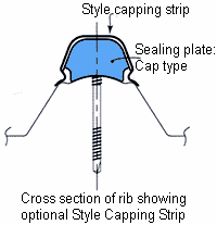LYSAGHT INTEGRITY&reg; style capping strip