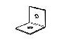 LYSAGHT INTERLOK&reg; II Heel toe end plate bracket