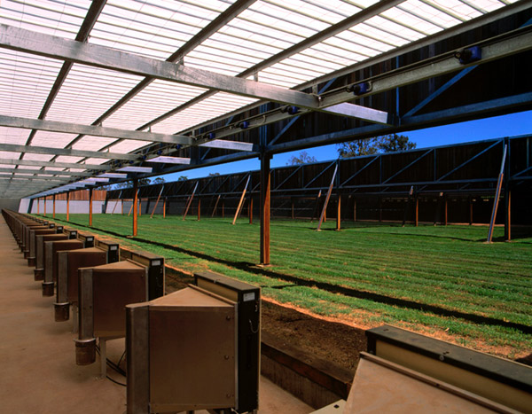 International Shooting Centre, Cecil Park, Sydney uses LYSAGHT PANELRIB® and LYSAGHT KLIP-LOK® 406 made from COLORBOND® steel
