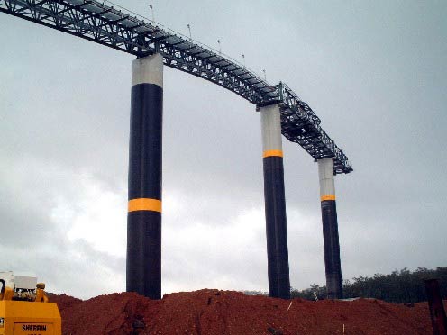 Leading pipeline manufacturer Tyco Water has used XLERPLATE® steel plate to manufacture stockpile conveyor trestles for the alumina refinery Northwest of Gladstone, Queensland.