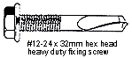 LYSAGHT SUPRAFRAME&reg; - HF Fasteners 5