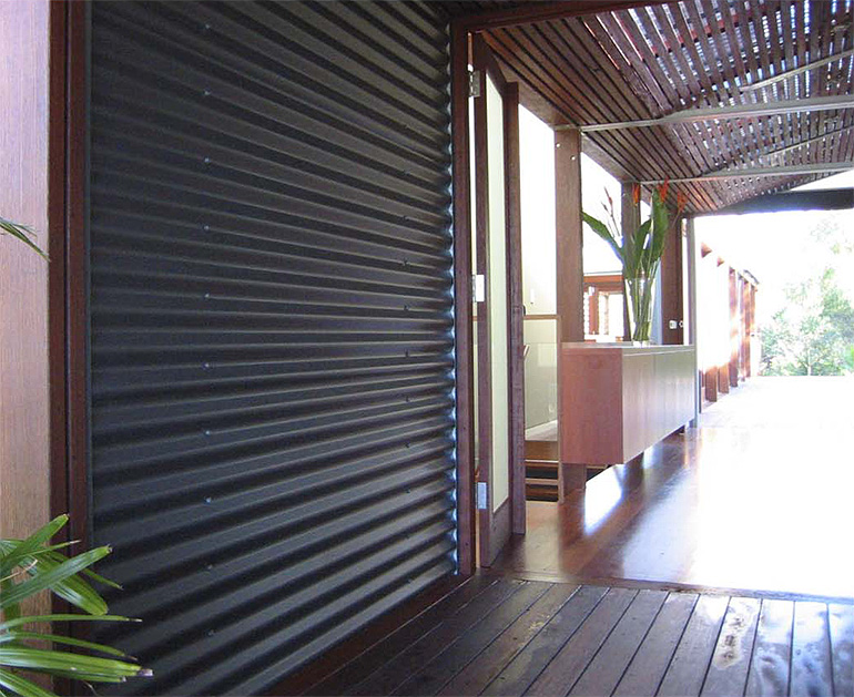 Cladding made from COLORBOND® Metallic steel featured on the winning entry in the COLORBOND® Metallic steel Creative Design Program.