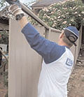 Lifting top rail helps ease 1st sheet into end position