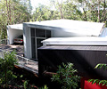 This Sunshine Coast home is a unique design clad almost entirely in LYSAGHT CUSTOM ORB® profile roll formed in ZINCALUME®  steel.