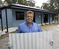 STEEL BY™ Brand Partnership Program members, Queensland Shed Markets' John Umstad builds kit homes made from COLORBOND® steel and ZINCALUME® steel.