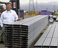 Pictured is Managing Director Moreno Ferulga with a bundle of formwork