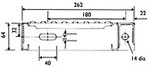 INTERLOK&reg; II Stair Treads Extra Heavy Duty Schematic
