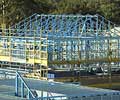 Steel framing for student accommodation made from TRUECORE&reg; steel at Macquarie University in North Ryde, New South Wales.