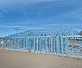 Steel house framing made from TRUECORE® steel