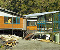 Oyster Cove home south of Hobart with roofing, guttering and partial wall cladding in ZINCALUME® steel.