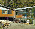 Oyster Cove home south of Hobart with roofing, guttering and partial wall cladding in ZINCALUME&reg; steel.