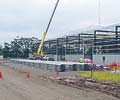 Mirvacs Nexus Industry Park greenfield building site clad with LYSAGHT KLIP-LOK? 700 HI-STRENGTH