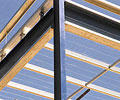 The A$20 million Riverwood Business Park construction at Riverwood, NSW, used 100 tonnes of LYSAGHT SupaZed® purlins.