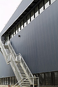 Five LYSAGHT? roof and wall cladding profiles feature prominently at the redeveloped Royal Melbourne Showgrounds site