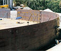 This water reservoir was constructed using grades 350 and 250 XLERPLATE® steel.