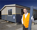 Stylewise Homes' General Manager Steve Crates uses COLORBOND® steel extensively for his company’s relocatable homes.