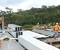 The Highlands Marketplace project, in Mittagong, New South Wales uses LYSAGHT BONDEK&reg; structural steel formwork for the concrete framed areas of the retail centre, as well as LYSAGHT W-DEK&reg; in a mezzanine level steel framed slab to house office space.