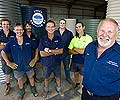 Owner Neil Wratten and the team from Nanango Tank Makers, a member of the STEEL BY™ Brand Partnership Program, notched up A$1 million in sales in December 2006 because of Queensland's current water shortage crisis.