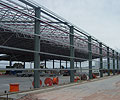 More than 26,000 lineal metres of LYSAGHTÃ?Â® purlins and more than 4,300 lineal metres of bridging was used