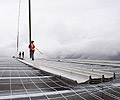Project at Williamtown RAAF base north of Newcastle - one of the main products used is LYSAGHT KLIP-LOK 700 HI-STRENGTH&reg; wide-cover