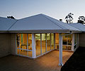 McDonald Jones Wakefield Display Home with roof made from COLORBOND® steel in the colour Surfmist®