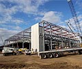 The A$260 million Adelaide airport redevelopment is constructed using LYSAGHT&reg; Zed & Cee Purlins, and XLERPLATE&reg; steel structural beams.
