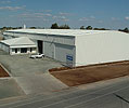 Metaland's newest Victorian franchise at Echuca, Victoria,  contains 4,000 metres of LYSAGHT&reg; purlins, as well as 5,500 square metres of LYSAGHT TRIMDEK&reg; made from COLORBOND&reg; steel in the colour Surfmist&reg;.
