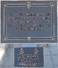 The memorial was built to commemorate the outstanding service by the people of this RAAF base.