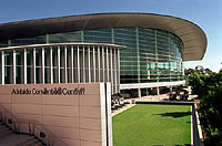 Adelaide Convention Centre A$90 Miilion Upgrade - COLORBOND&reg; Metallic steel, in the colour Citi&reg;, provided roof cladding