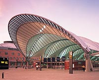 Entrance to the Olympic Park Railway Station