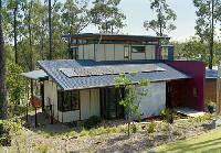 The Brookwater Design Studio, Brookwater, Queensland has roofing and walling made from COLORBOND&reg; steel.