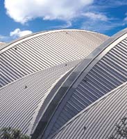 Close up of Railway Station Roof