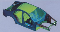 Sophistic Computer Model of New Body Structure