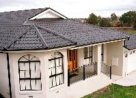 Austech Roof made from COLORBOND&reg; steel is an all Australian development which achieves the look of tiles.