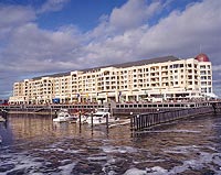 The Holdfast Shores Development in Glenelg features roofing made from COLORBOND® Stainless steel.