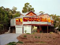 Home on Queensland's Sunshine Coast featuring ZINCALUME&reg; steel inside and outside.