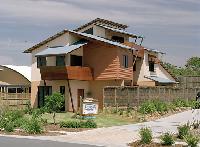 A home at Casuarina Beach featuring steel roofing made from COLORBOND® steel