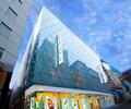 Rear facade of the Australian Institute of Quantity Surveyors' Infinite Value Award-winning David Jones redevelopment in Melbourne's CBD.