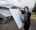 BlueScope Steel product durability team leader Tahnee Lowe has been monitoring the progress of next generation ZINCALUME&reg; steel over many years of field testing.