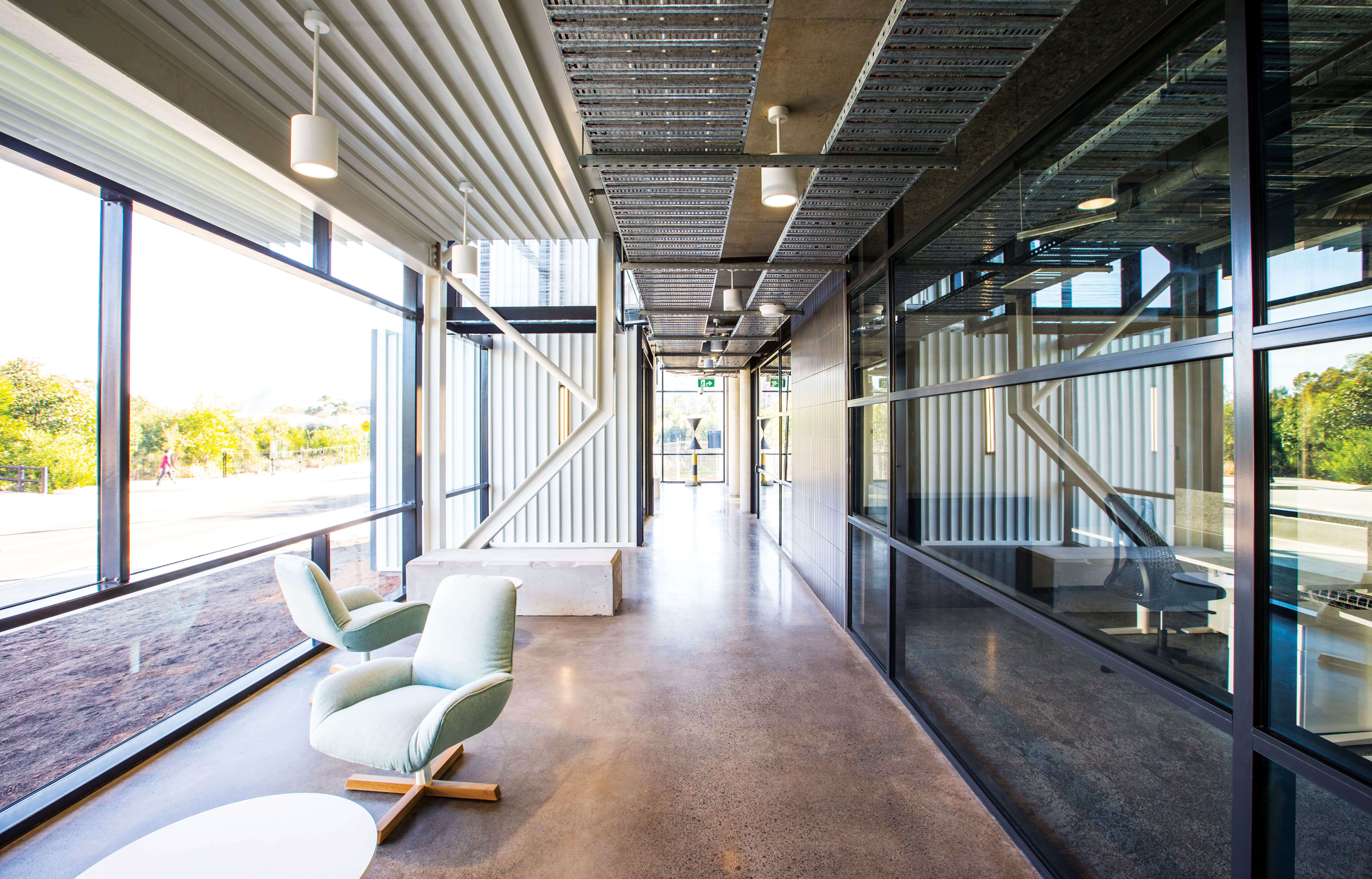 Cladding made from REDCOR® weathering steel was used on the University of Wollongong iAccelerate Centre