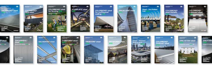 BlueScope EPD brochure covers