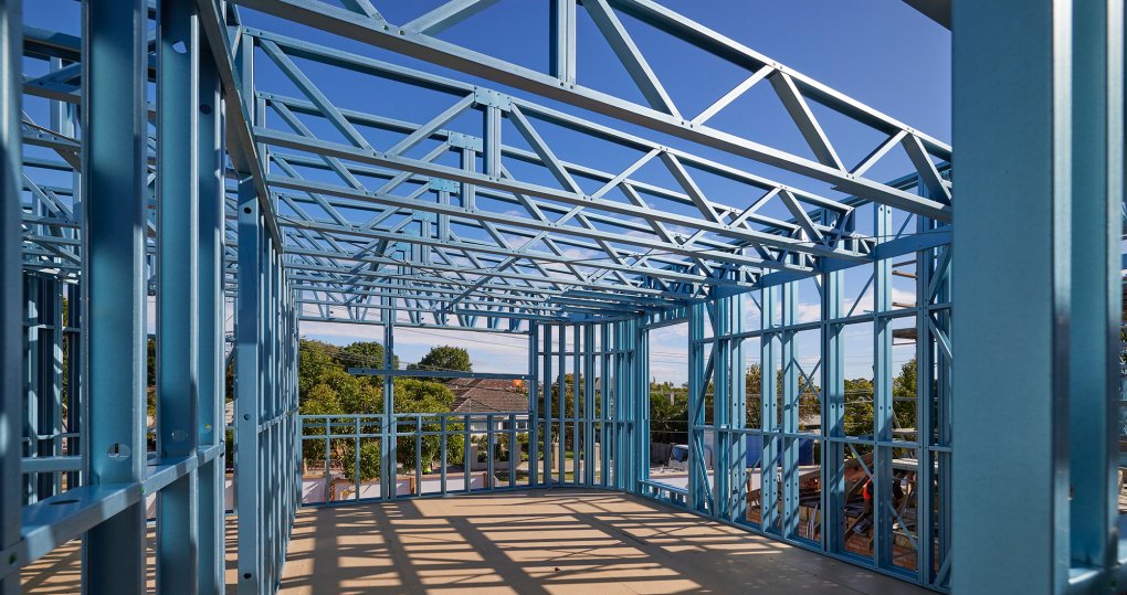 Framing made from TRUECORE® steel