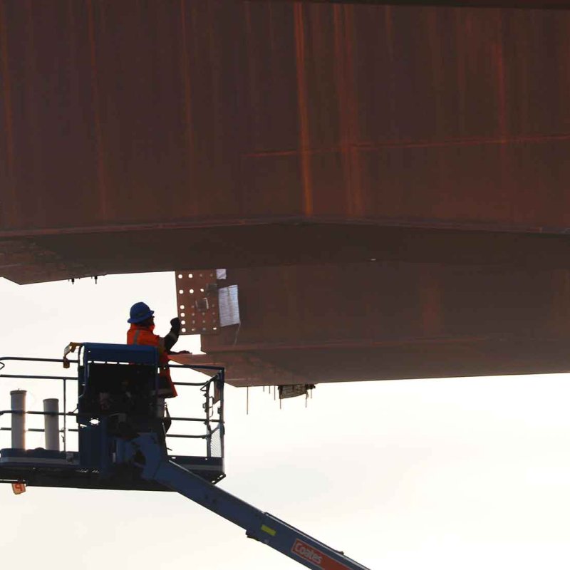 Molonglo River Bridge, REDCOR® weathering steel