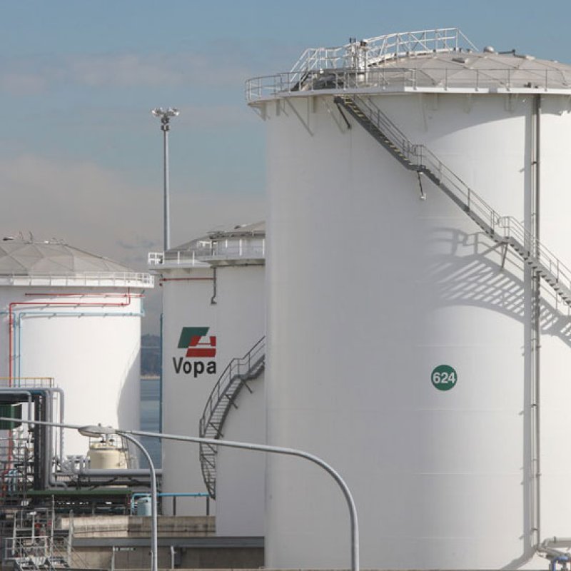 XLERPLATE® steel was used for the construction of nine fuel storage tanks for the Vopak Storage Tanks at Port Botany in Sydney